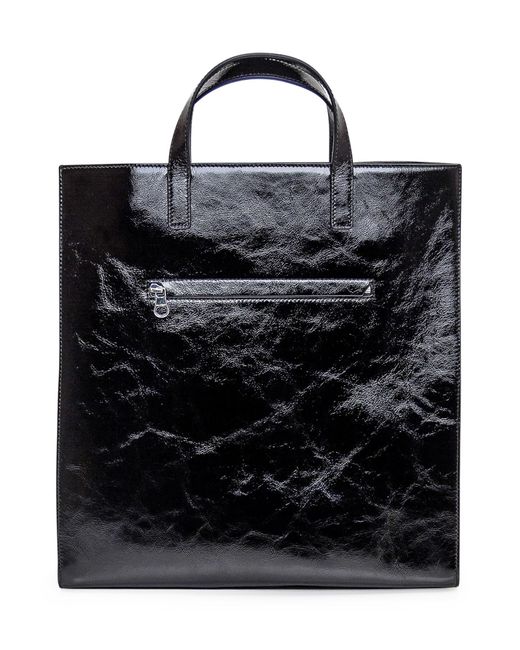 Courreges Black Courreges Heritage Tote Bag