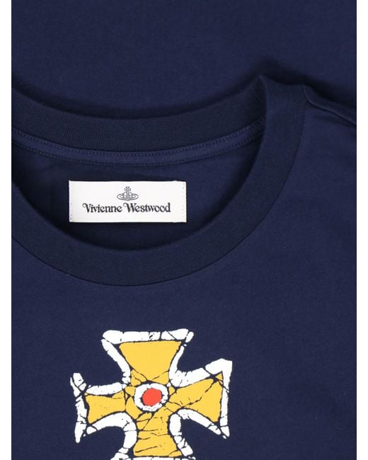 Vivienne Westwood Blue T-Shirts And Polos