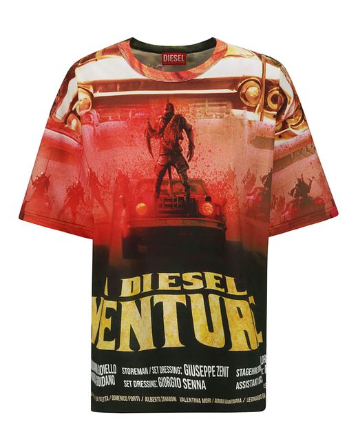 DIESEL Red T-boxt-adventure