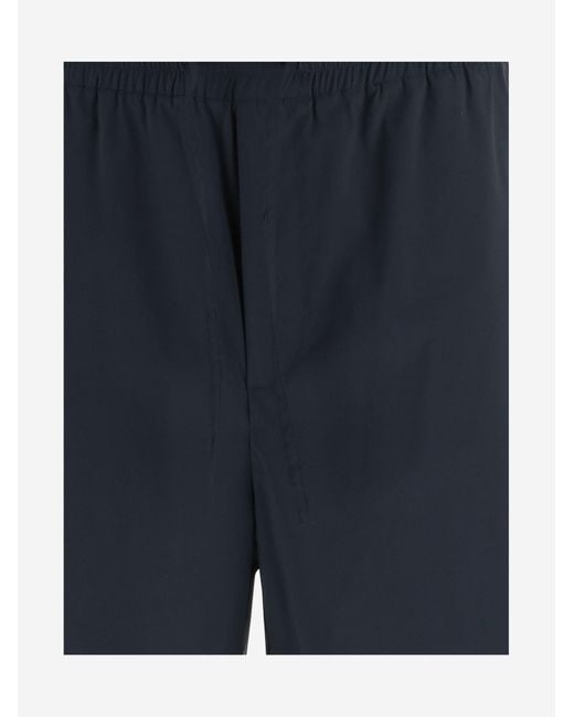 DARKPARK Blue Cotton Blend Shorts for men