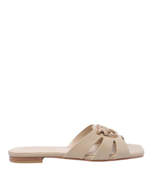 Pinko Natural Sandals