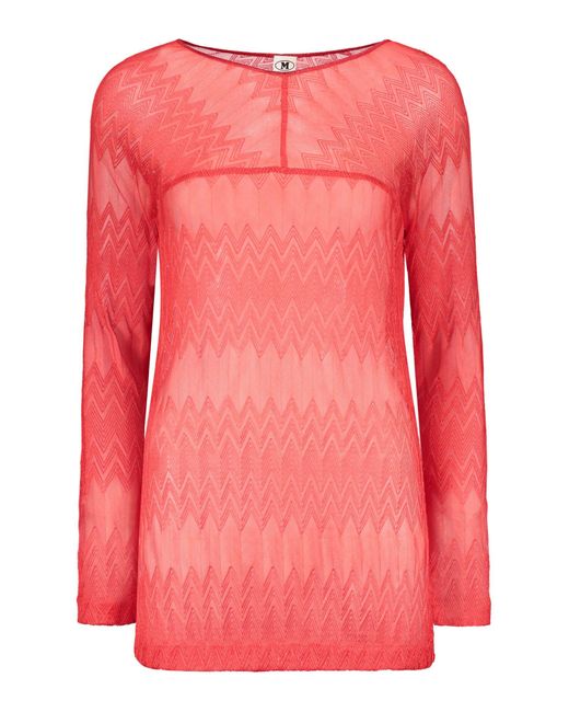 Missoni Pink Knitted T-Shirt