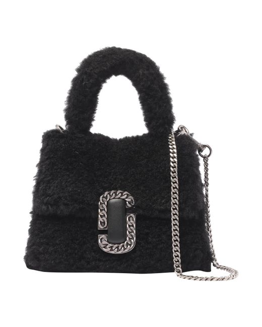 Marc Jacobs Black The Mini Top Handle Bag