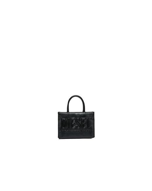 DIESEL White Mini Shoulder Bag Polyurethane