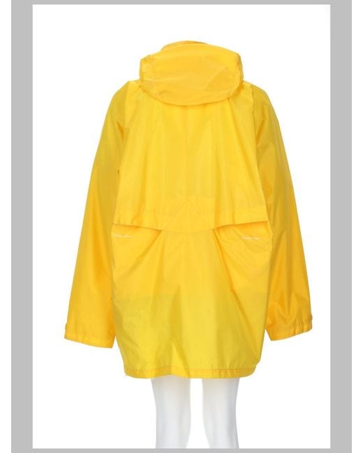 Martine Rose Yellow Jacket Waterproof Polyamide for men