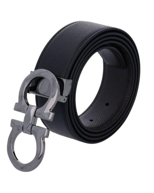 Ferragamo Blue Belts for men