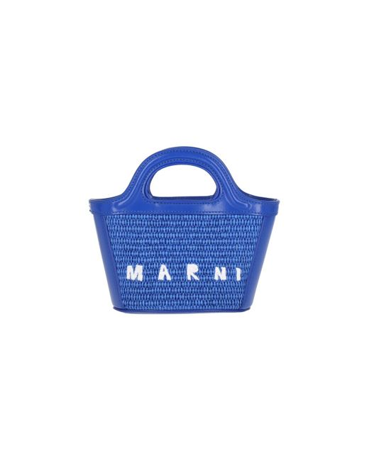 Marni Blue Mini Tote Bag Tropicalia