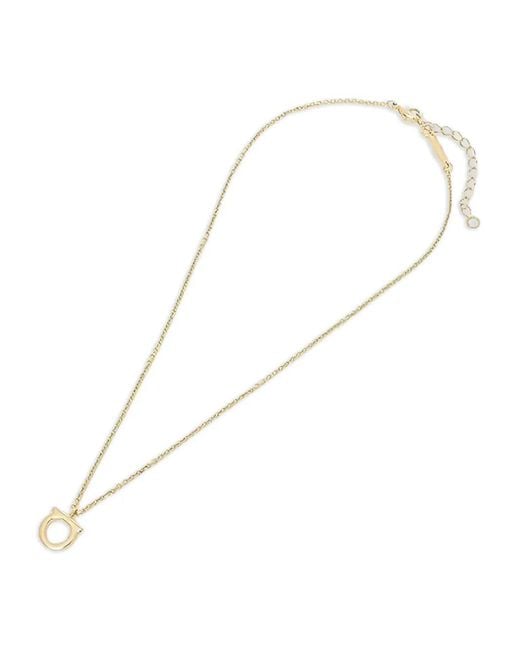Ferragamo White Necklace