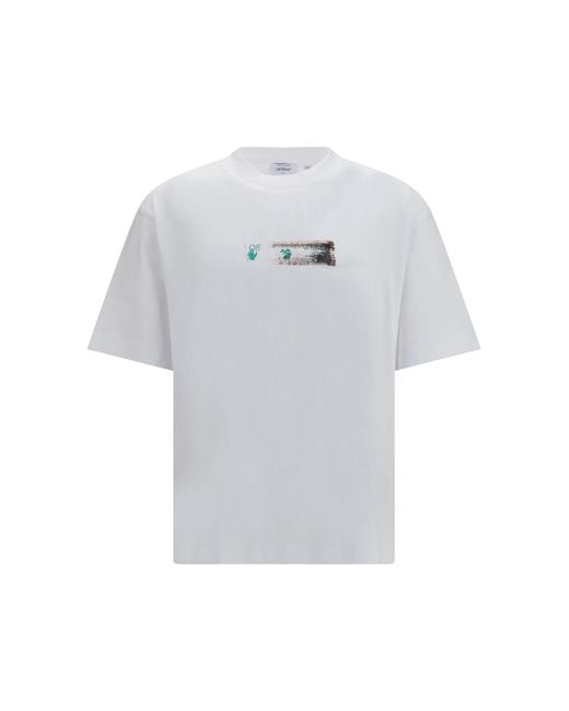 Off-White c/o Virgil Abloh Black T-Shirt Narciso Cotton T-Shirts for men