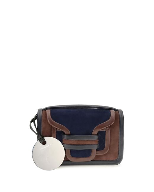 Pierre Hardy Blue Alpha Bag Calf Leather Bos Taurus Shoulder