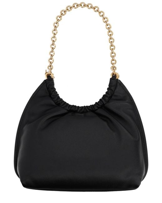 MICHAEL Michael Kors Black Shoulder Bag Indie Leather Cow