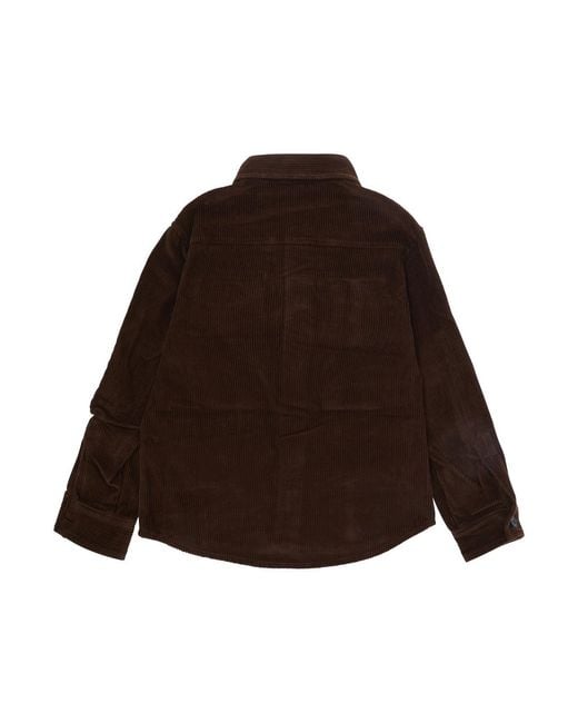 N°21 Brown Long-Sleeved Cotton Shirt for men