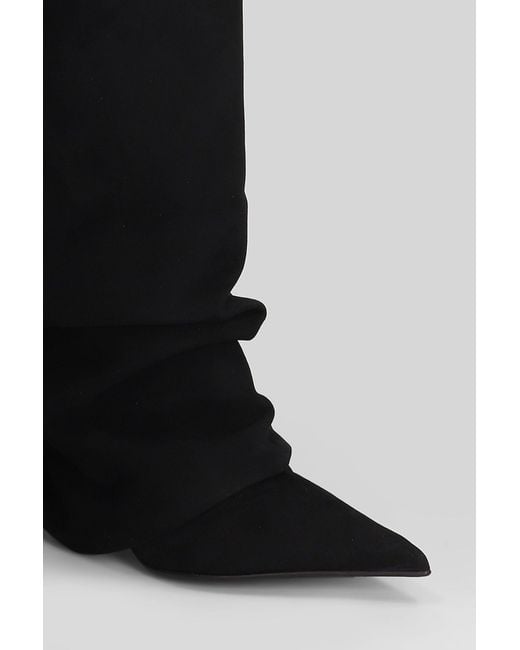 Le Silla Black Andy High Heels Boots
