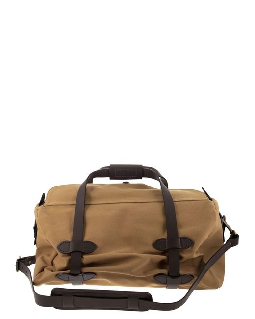 Filson Duffle Small Duffle Bag With Leather Trim in Brown for Men Lyst