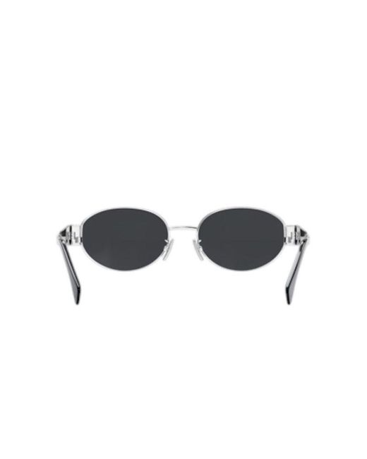 Céline Black Sunglasses Metal Eyewear