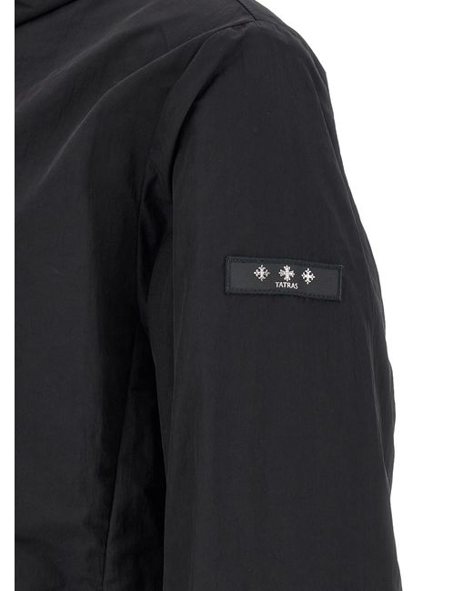 Tatras Black Audee Jacket Nylon Down Jacket, Parka, Casual for men