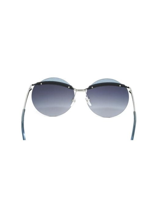 Marc Jacobs Blue Marc 102/S Round Sunglasses