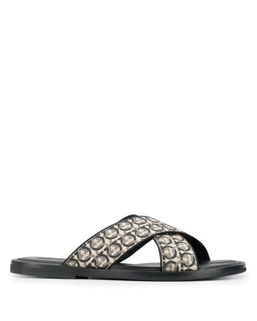 Ferragamo Multicolor Sion 3 Sandals for men