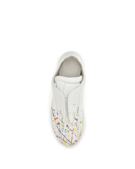 Maison Margiela White Future Leather Sneakers for men