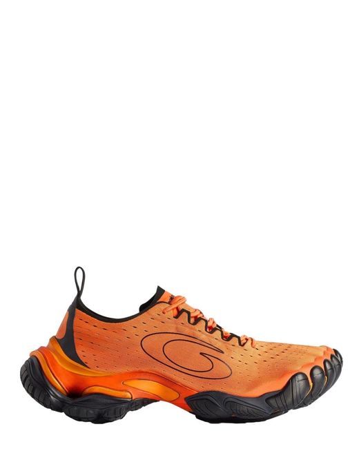 Balenciaga Orange Trainers Anatomic Runner Polyester Tpu Polyurethane for men