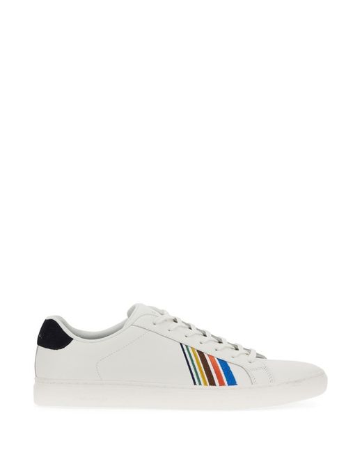PS by Paul Smith White Signature Stripe Sneaker for men