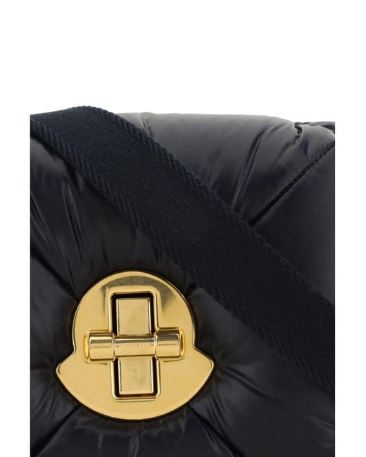 Moncler Black Mini Puf Crossbody Bag