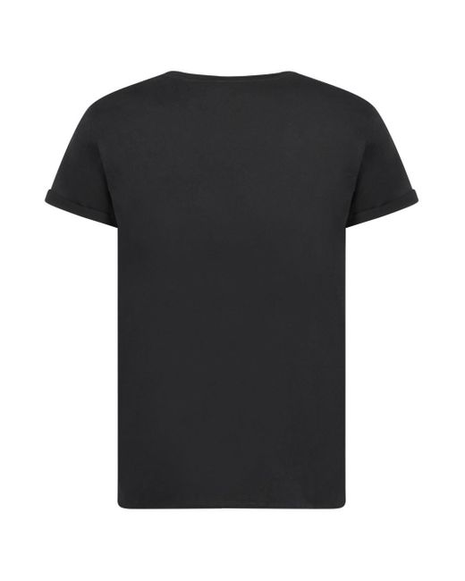 Saint Laurent Black T-shirts for men