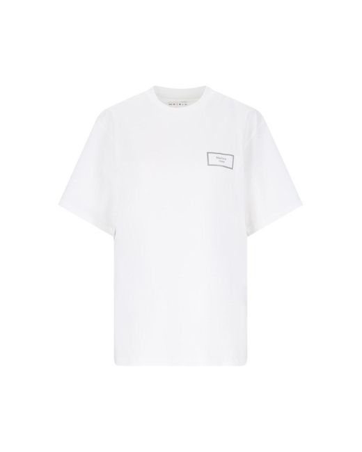Martine Rose White T-Shirt for men