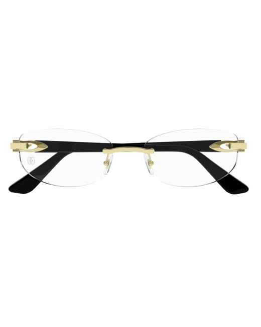 Cartier Yellow Glasses