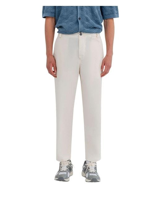 Murphy & Nye Blue Quarter Trouser for men
