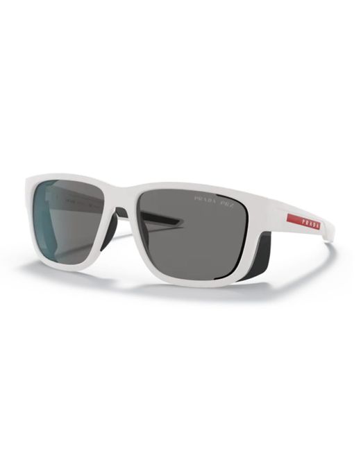 Prada Linea Rossa Gray Ps07Ws Polarized Sunglasses for men