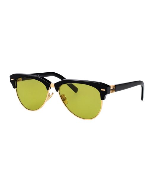 Miu Miu Yellow Sunglasses