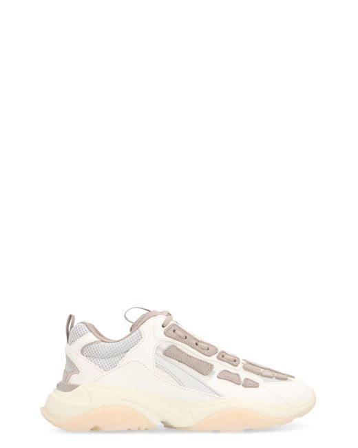 Amiri Natural Bone Runner Brand-embroidered Mesh Low-top Trainers for men