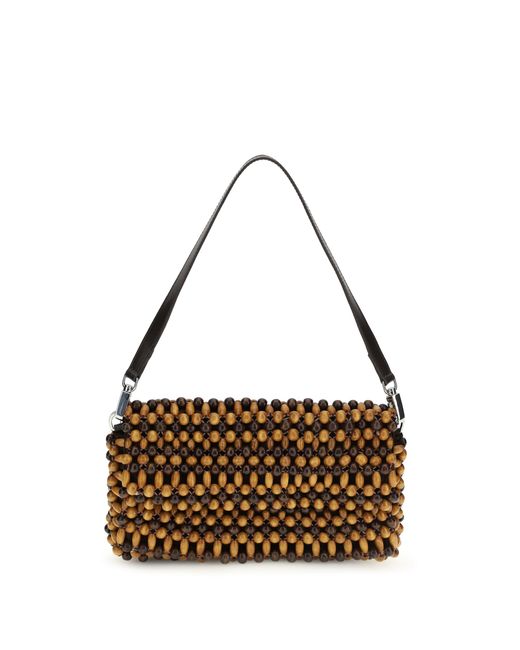 Staud Metallic Shoulder Bag Timmy