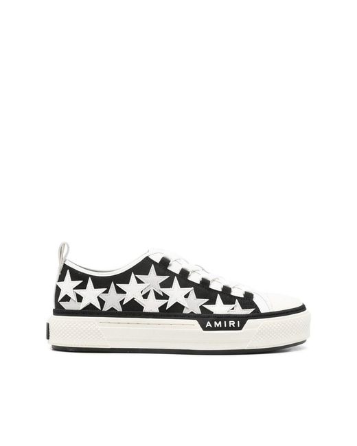 Amiri White "Stars Court Low" Sports Shoes