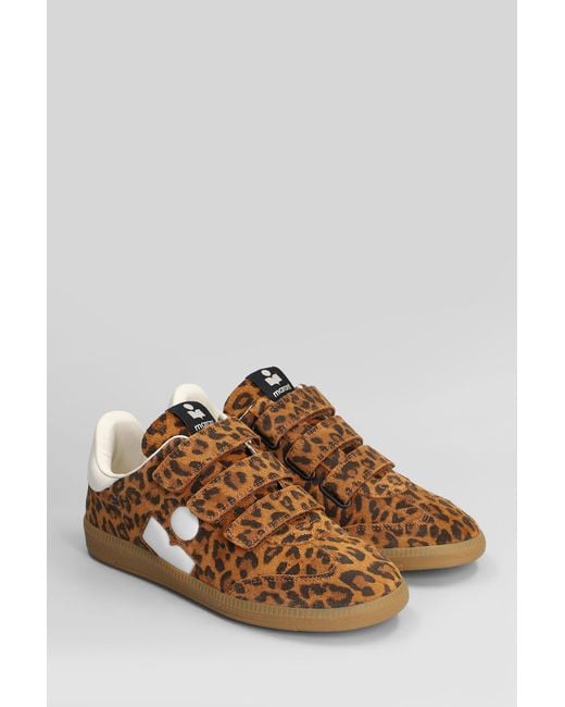 Isabel Marant Brown Beth Sneakers