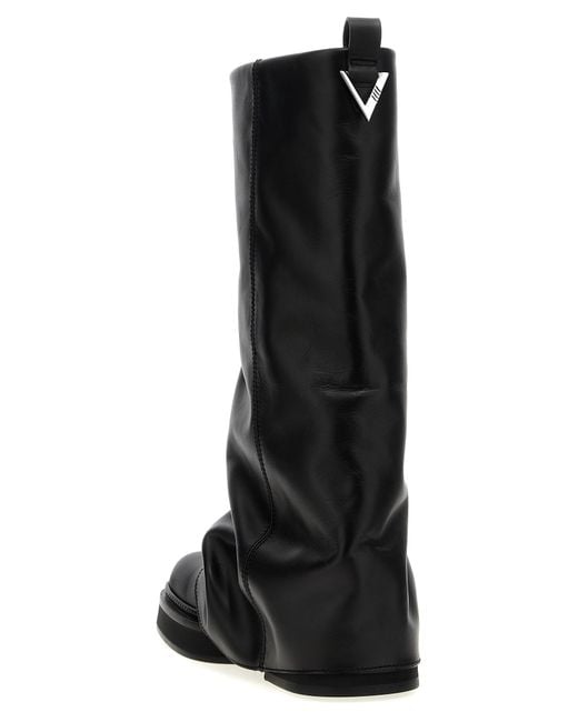 The Attico Black Boots