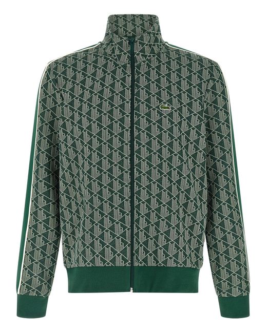 Lacoste Green 'Paris' Sweatshirt
