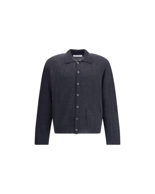 Our Legacy Blue Alpaca Cardigan for men