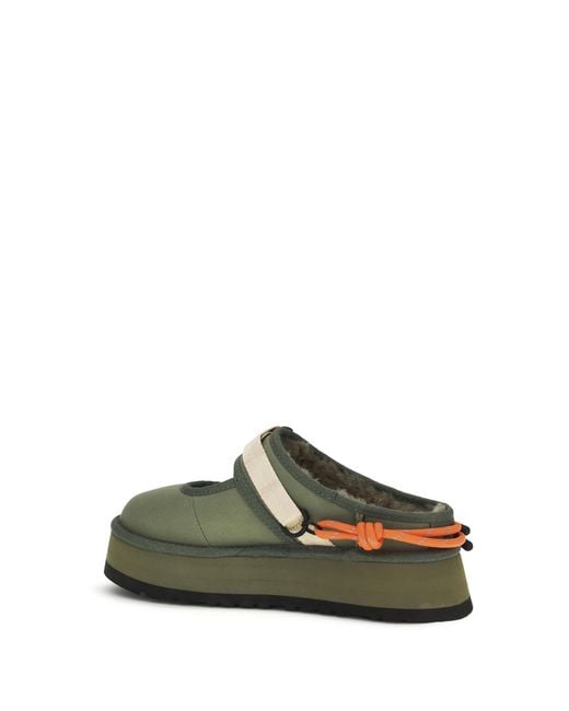 Ugg Green Mary Jane Mules Bea Wildwood Upper: Polyester Sandal