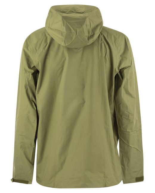 Patagonia Green Nylon Rainproof Jacket for men