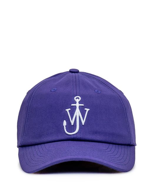 J.W. Anderson Purple Logo Cap for men