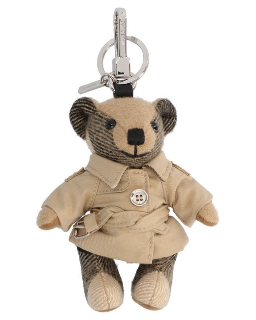 Burberry Cashmere Thomas Trench Keyring in Beige (Natural) | Lyst