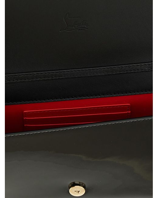 Christian Louboutin Black Calfskin Clutch Bag