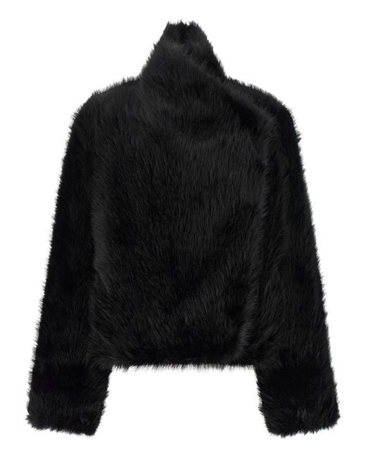 B&amp;B COUTURE Black B&B Couture Jackie First Coat