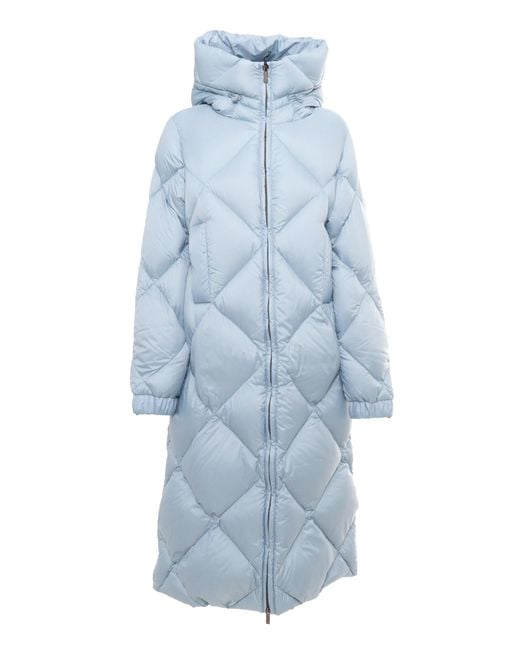 K-Way Blue Neivel Super Light Jacket Long Puffer