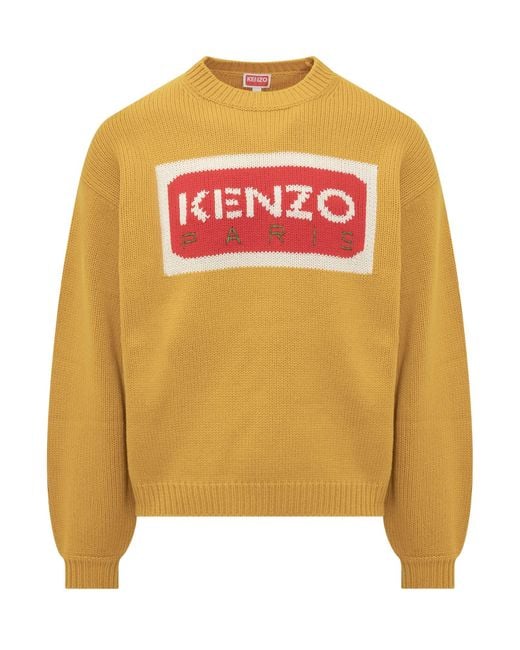 KENZO Multicolor Sweater With Logo for men