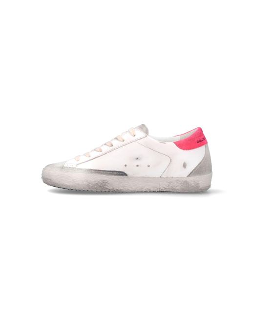 Golden Goose Deluxe Brand Pink "super Star" Sneakers