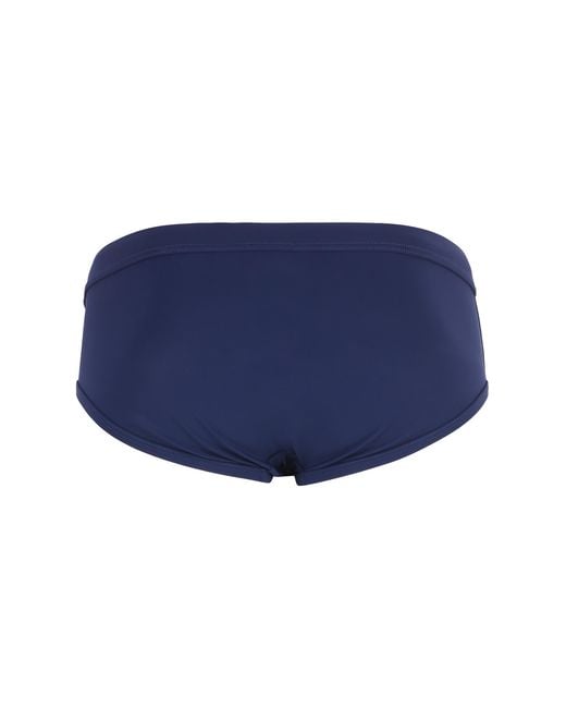 Dolce & Gabbana Blue Swim Briefs Shell: Polyamide Beachwear for men