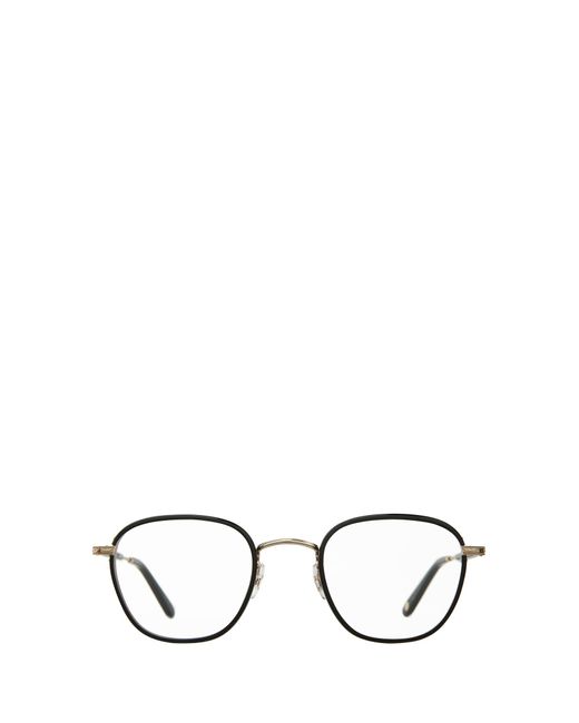 Garrett Leight Grant Black-gold-black Glasses